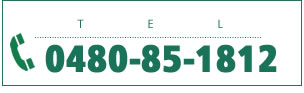 TEL：0480-85-1812